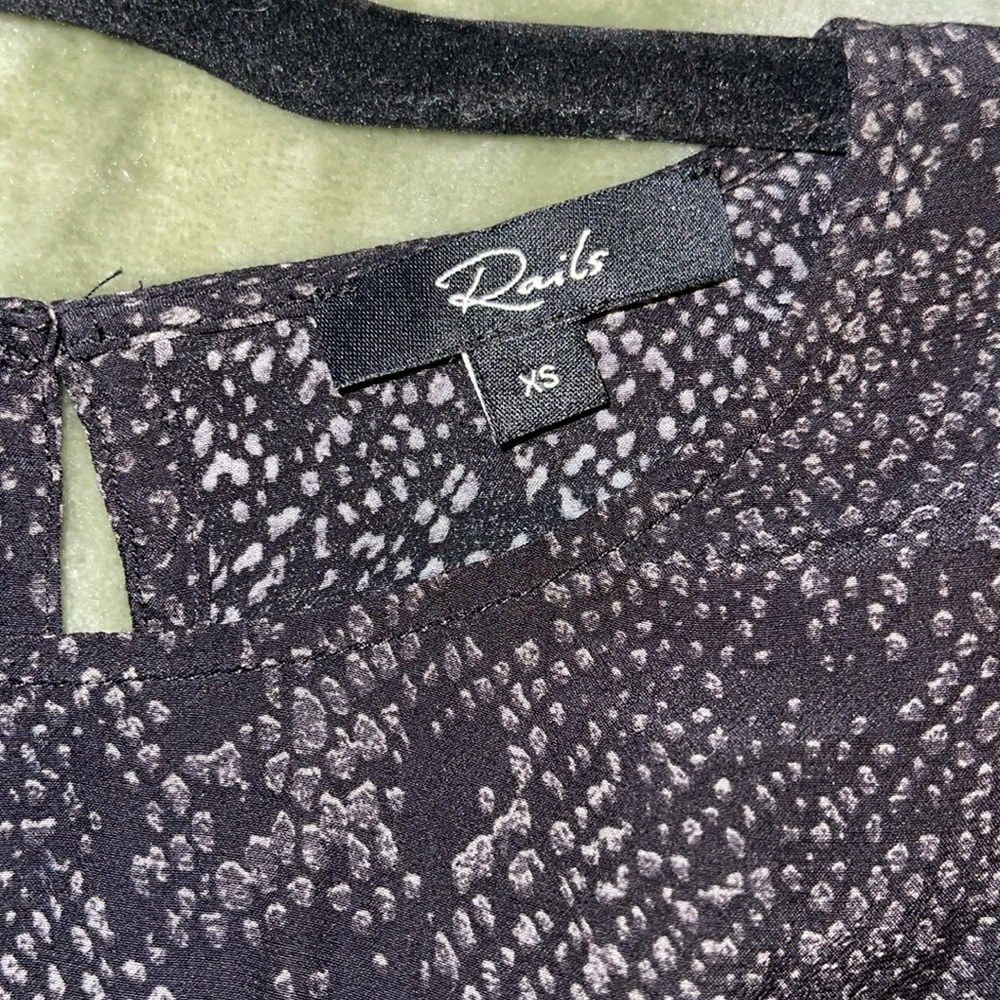 Rails Inez Dress In Slate Python Size Xs - image 3